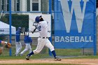 Baseball vs CGA  Wheaton College Baseball vs Coast Guard Academy during game one of the NEWMAC semi-finals playoffs. - (Photo by Keith Nordstrom) : Wheaton, baseball, NEWMAC